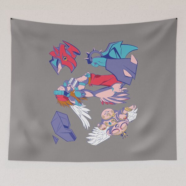 Item preview, Digimon Pop Art Trio Greymon TK Angemon-34 designed and sold by RehmObaidy.