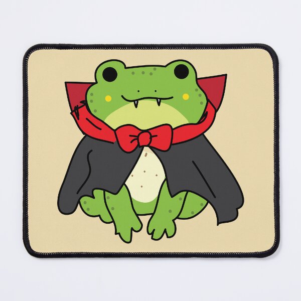 Item preview, Dracula frog Halloween frog designed and sold by fluffyfamcraft.
