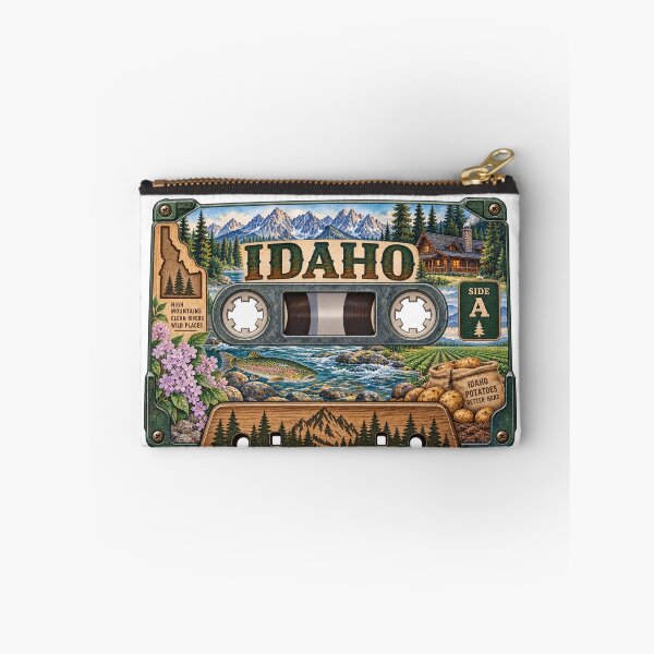 Item preview, Idaho Retro Cassette Tape designed and sold by Whimspired By Paxx.