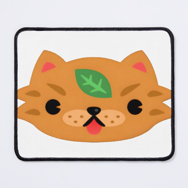 Item preview, Cute Orange Tabby Cat Leaf Hat Kawaii Kitty designed and sold by Oumnossa.