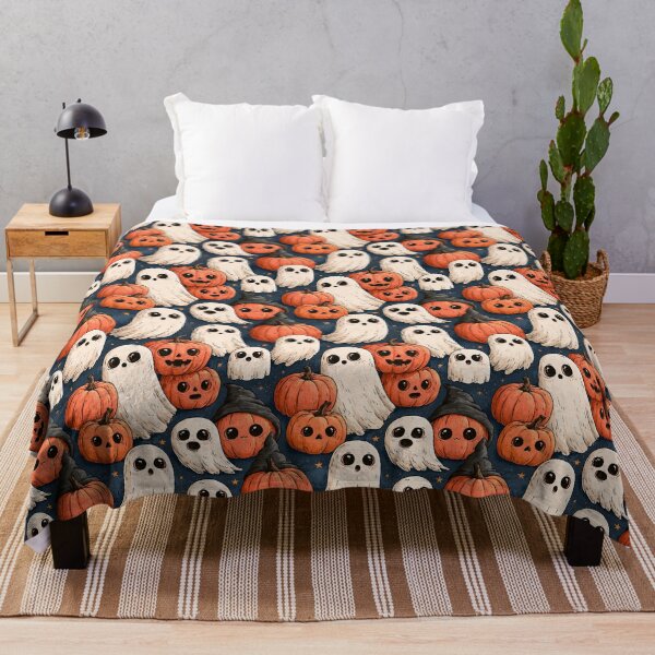 Item preview, Cute Happy Halloween Pop Art Design designed and sold by Derek Gillette.