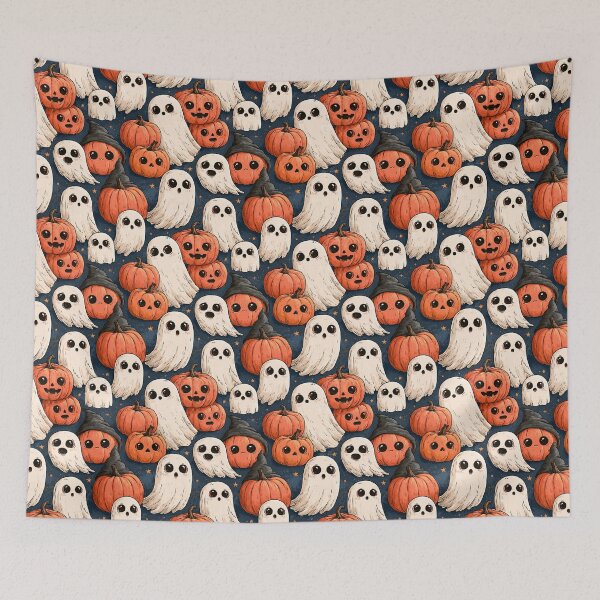 Item preview, Cute Happy Halloween Pop Art Design designed and sold by Derek Gillette.