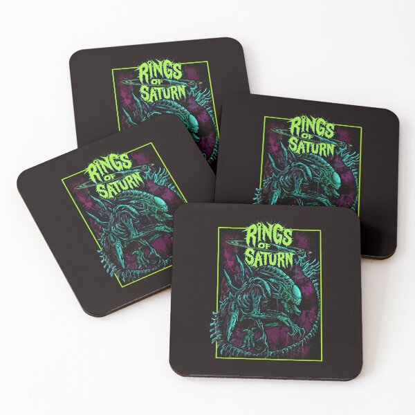 Item preview, Rings of Saturn Xenomorph Dark  designed and sold by ASTRAXO.