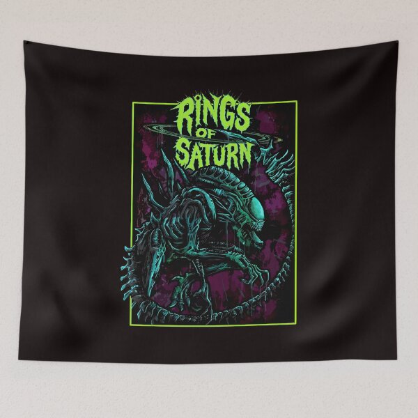 Item preview, Rings of Saturn Xenomorph Dark designed and sold by ASTRAXO.