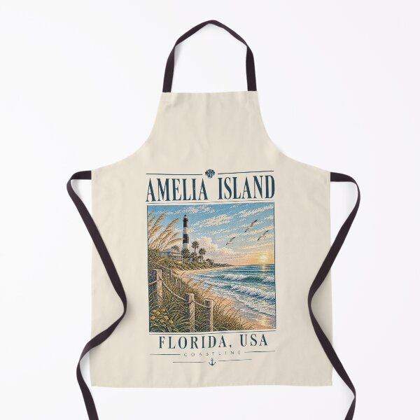 Item preview, Isla Amelia, Isla Amelia, EE. UU. [Ilustración antigua] designed and sold by elektronen.