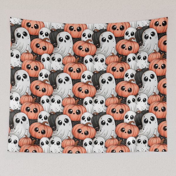 Item preview, Cute Happy Halloween Pop Art Design designed and sold by Derek Gillette.