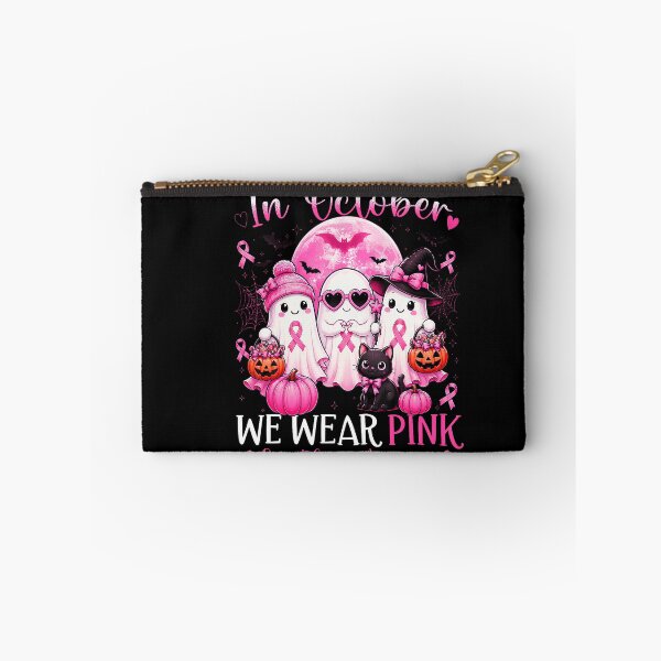 Item preview, October We Wear Pink Ghost Breast Cancer Awareness designed and sold by stershopepie.