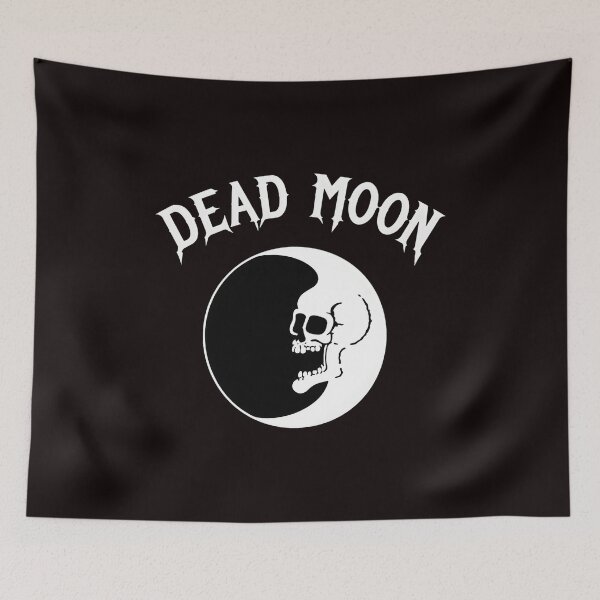 Item preview, Dead Moon Skull Crescent designed and sold by ASTRAXO.