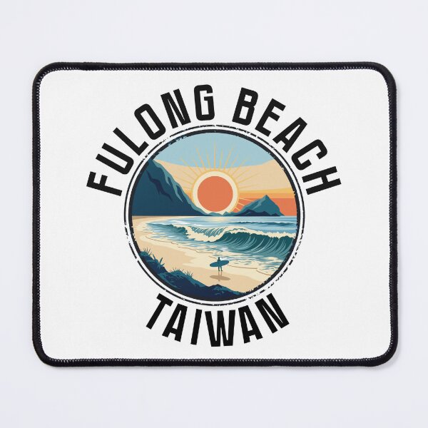 Item preview, Fulong Beach - Taiwan (with Black Lettering) designed and sold by VelvetRoom.