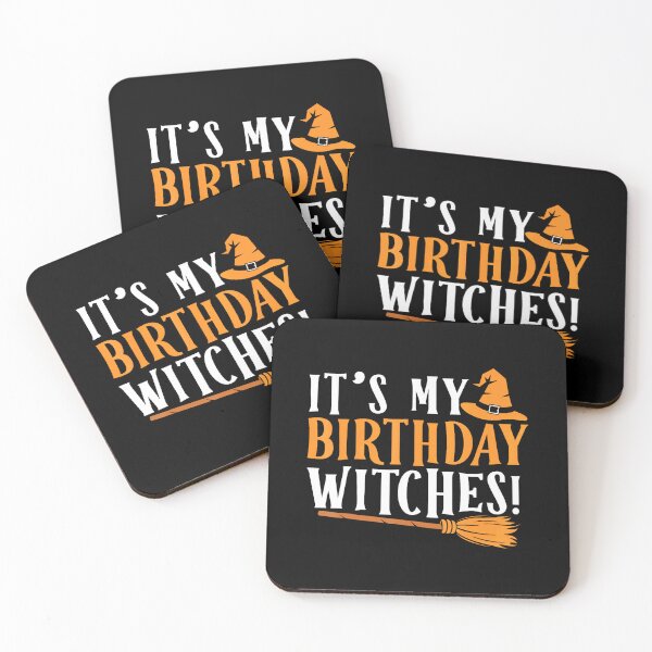 Item preview, It Is My Birthday Witch Halloween October designed and sold by stershopepie.