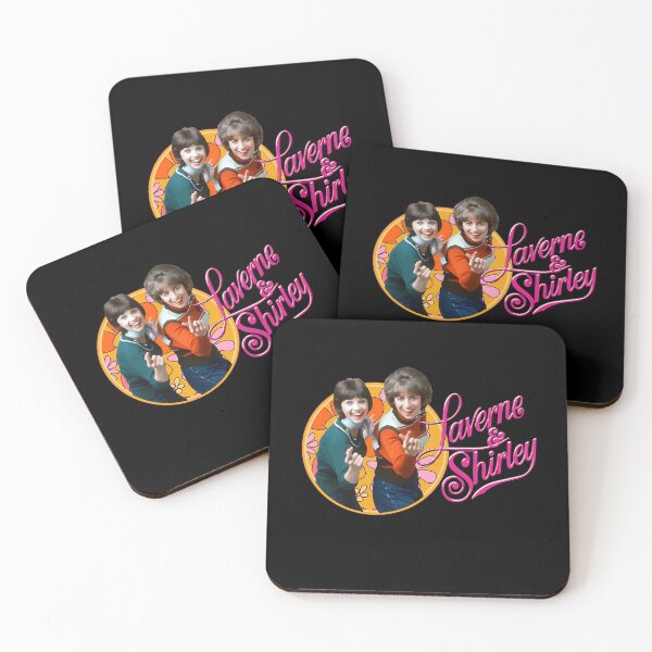 Item preview, Two Smiling Female Friends Pink Cursive Text Floral Circle designed and sold by HenriDeblois.