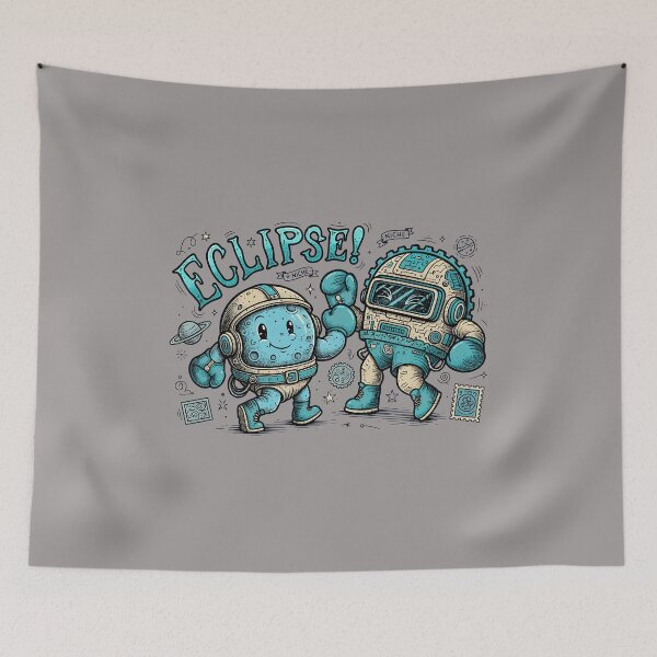 Item preview, Eclipse Boxing Match Sun vs Moon T-Shirt-18 designed and sold by AndreZankl.