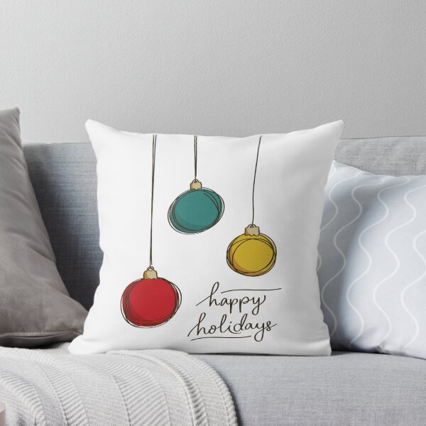 Item preview, Happy Holidays Christmas Ornaments Festive Holiday (SET 1) designed and sold by rockshell92.