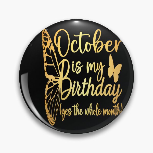 Item preview, October Birthday For Women Girl Celebration designed and sold by stershopepie.