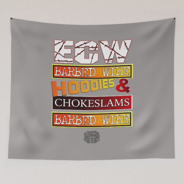 Item preview, ECW Barbed Wire Hoodies & Chokeslams Shirt-43 designed and sold by AndreZankl.
