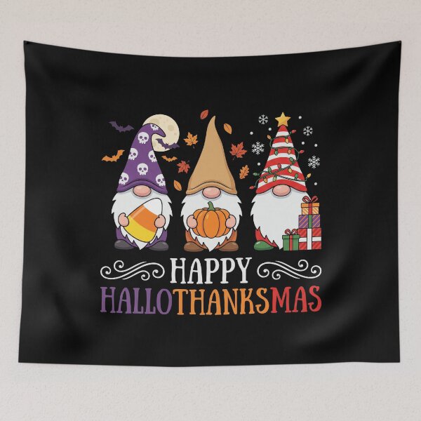Item preview, This Is My Hallothanksmas Shirt Gnomes Saisons designed and sold by MizoX7.