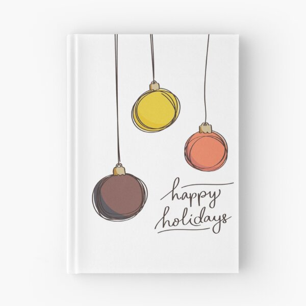 Item preview, Happy Holidays Christmas Ornaments Festive Holiday (SET 3) designed and sold by rockshell92.