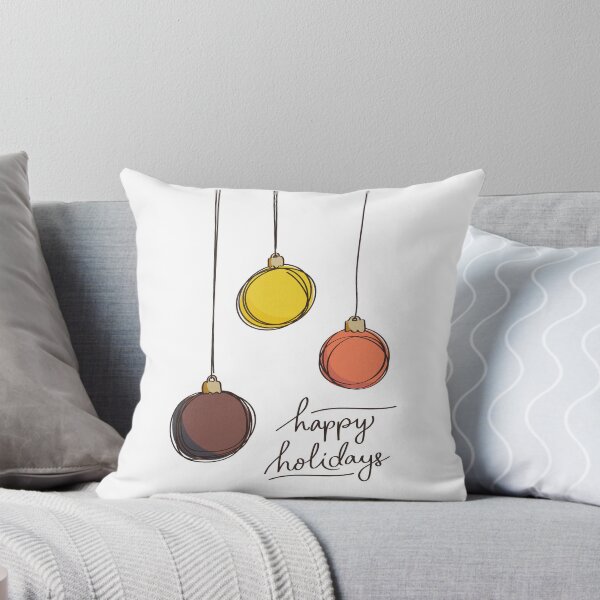 Item preview, Happy Holidays Christmas Ornaments Festive Holiday (SET 3) designed and sold by rockshell92.
