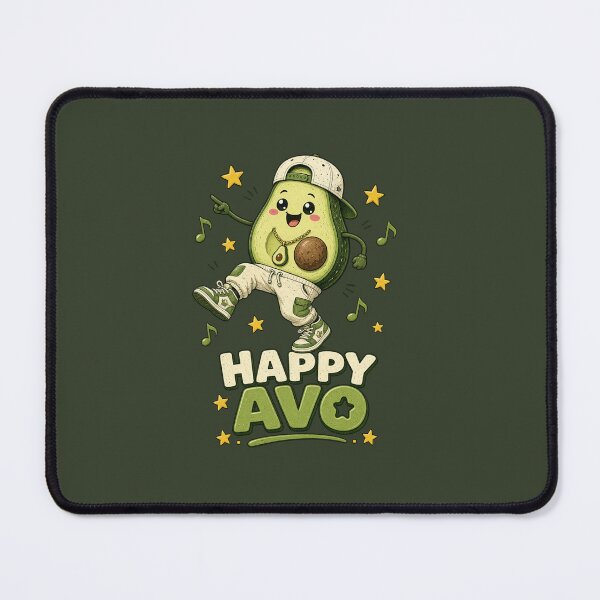 Item preview, Happy Avo Dancing Avocado Music Character designed and sold by LenNo9881.
