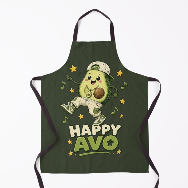 Item preview, Happy Avo Dancing Avocado Music Character designed and sold by LenNo9881.