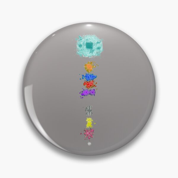 Item preview, Digital Monster Crests Splatter Art-66 designed and sold by MichalSzczep.