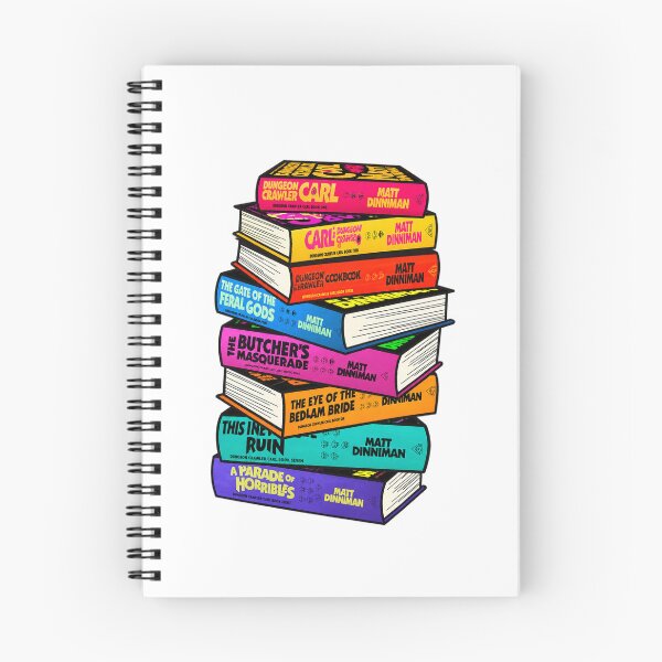 Item preview, Dungeon Crawler Carl Book Stack Single designed and sold by RideMche.