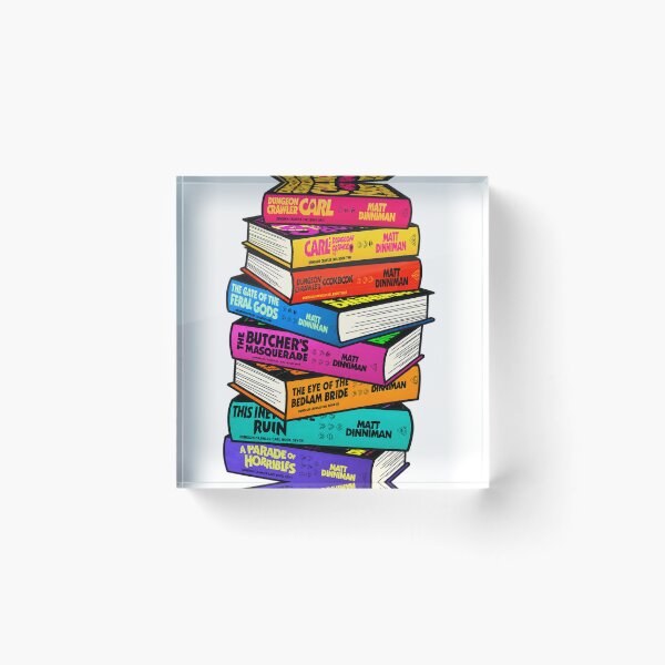 Item preview, Dungeon Crawler Carl Book Stack Single designed and sold by RideMche.