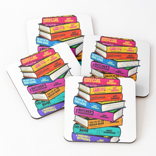 Item preview, Dungeon Crawler Carl Book Stack Single designed and sold by RideMche.