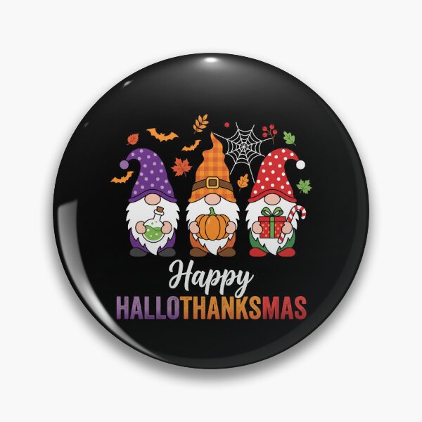 Item preview, Happy Hallothanksmas Gnomes Potion Citrouille Cadeau designed and sold by MizoX7.