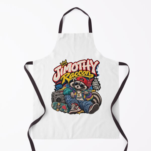 Item preview, Jimothy Raccoon – Retro 90s streetwear raccoon, graffiti style designed and sold by mocci10.