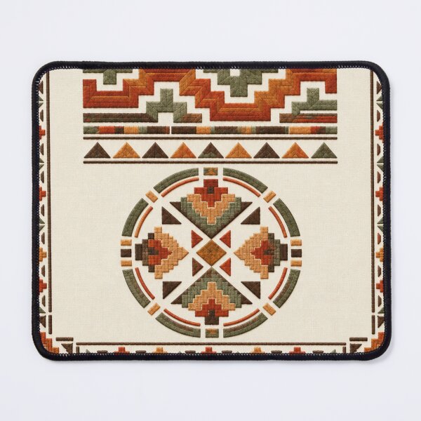 Item preview, Earthen Echoes Geometric designed and sold by WeaveSphere.