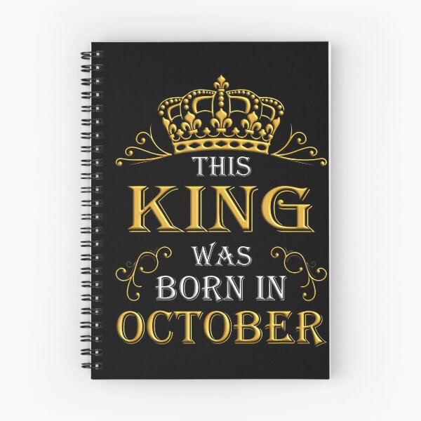 Item preview, October King Born In October Birthday Celebration designed and sold by stershopepie.