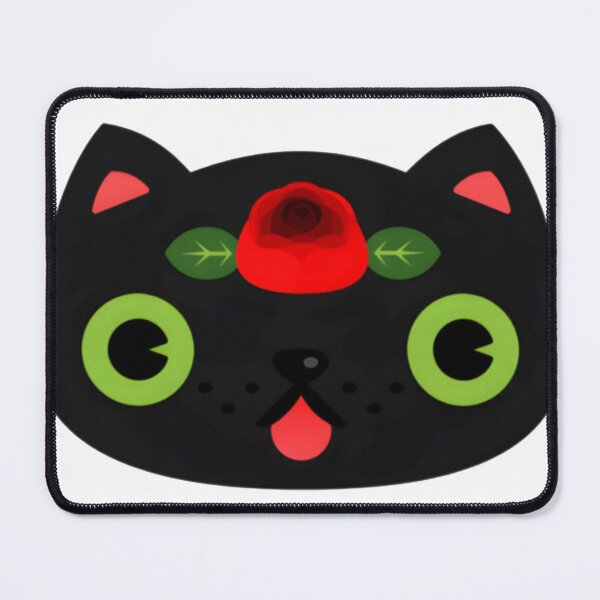 Item preview, Black Cat Red Rose designed and sold by Oumnossa.