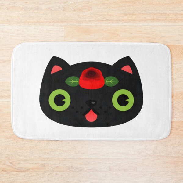 Item preview, Black Cat Red Rose designed and sold by Oumnossa.