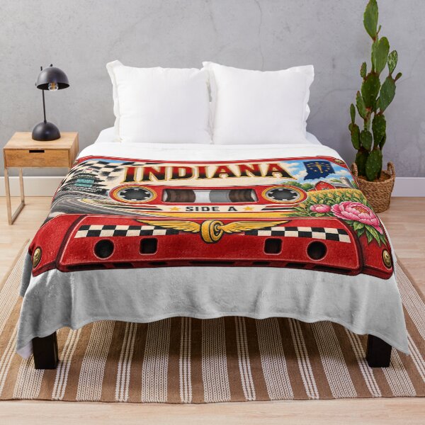Item preview, Indiana Retro Cassette Tape designed and sold by Whimspired By Paxx.