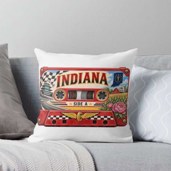 Item preview, Indiana Retro Cassette Tape designed and sold by Whimspired By Paxx.