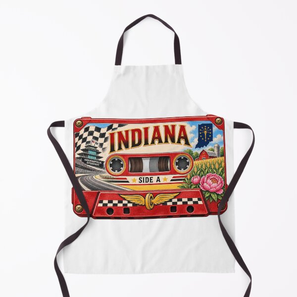 Item preview, Indiana Retro Cassette Tape designed and sold by Whimspired By Paxx.