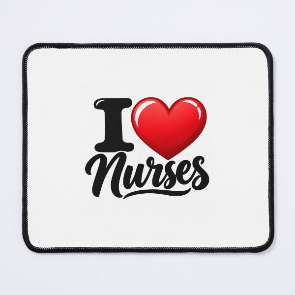 Item preview, I Love Nurses Heart Design designed and sold by SFCircus.