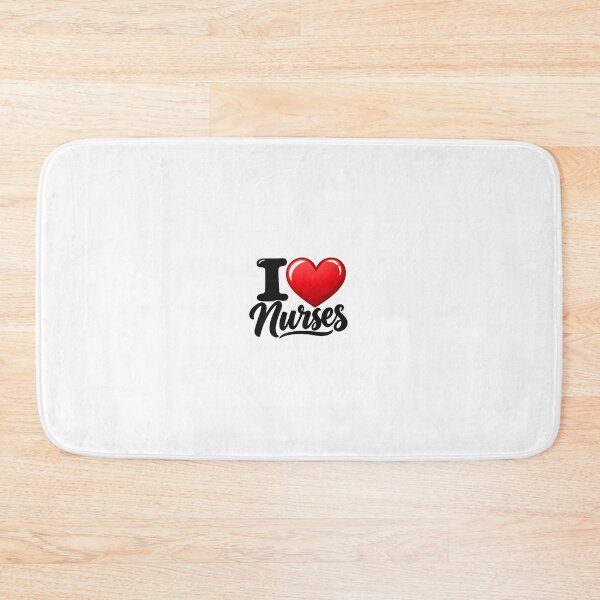 Item preview, I Love Nurses Heart Design designed and sold by SFCircus.