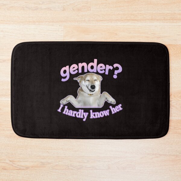 Item preview, gender I hardly know her Dog  designed and sold by Pocket-Pixel.