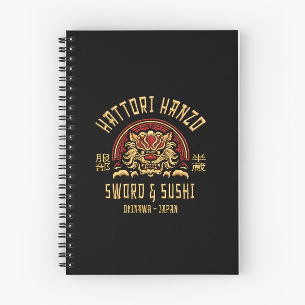 Item preview, Hattori Hanzo Sword And Sushi Logo designed and sold by NSB-Stores.