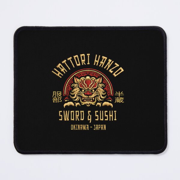 Item preview, Hattori Hanzo Sword And Sushi Logo designed and sold by NSB-Stores.