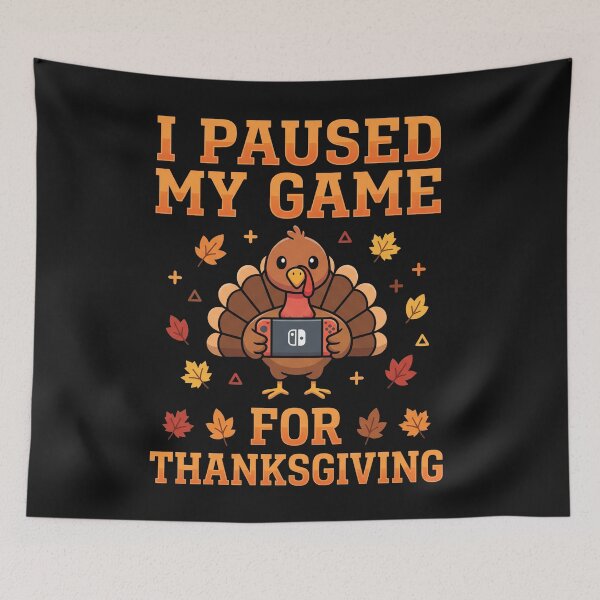 Item preview, I Paused My Game For Thanksgiving Console Portable designed and sold by MizoX7.