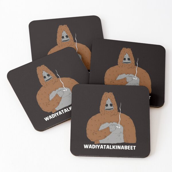 Item preview, WADIYATALKINABÉET Bigfoot Smoking Cartoon designed and sold by Pocket-Pixel.