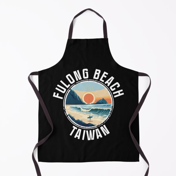 Item preview, Fulong Beach - Taiwan (with White Lettering) designed and sold by VelvetRoom.