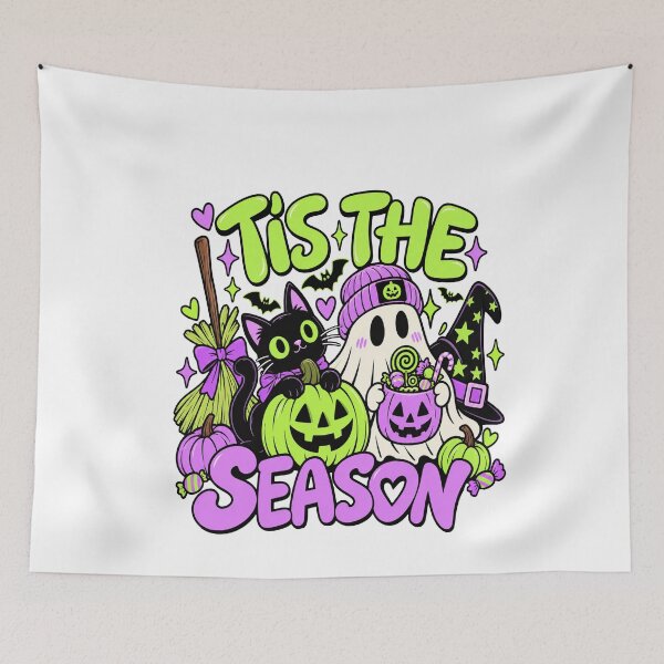 Item preview, Tis The Season, Trick Or Treat, 31 October, Spooky Season designed and sold by vintagearttee.
