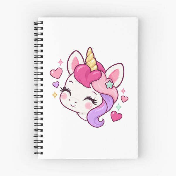 Item preview, Pastel Unicorn with Heart Mane and Stars designed and sold by skyartdesign.