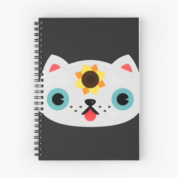 Item preview, White Cat Sunflower designed and sold by Oumnossa.
