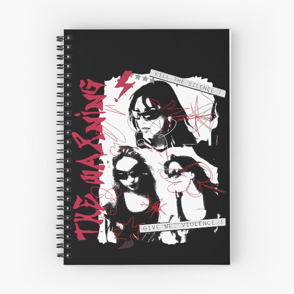 Item preview, High Contrast Rock Trio Collage Red Scribbles designed and sold by Maserokaltad.