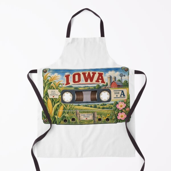Item preview, Iowa Retro Cassette Tape designed and sold by Whimspired By Paxx.